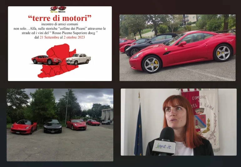 Presentato l'evento di domenica 1° ottobre a Castel di Lama Terre di Motori