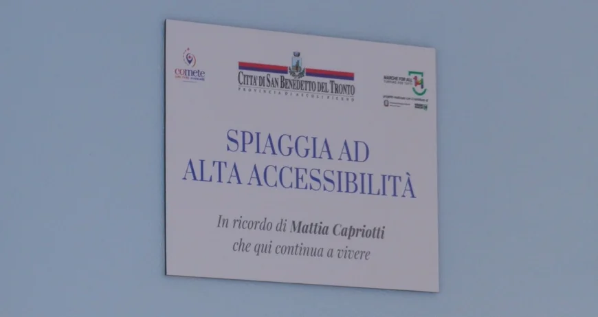 Inaugurata a San Benedetto del Tronto la seconda spiaggia ad alta accessibilità