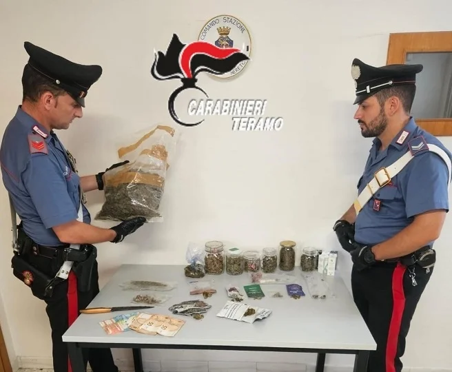 Sant'Omero, arrestato un pregiudicato per detenzione ai fini di spaccio di sostanze stupefacenti e resistenza a Pubblico Ufficiale