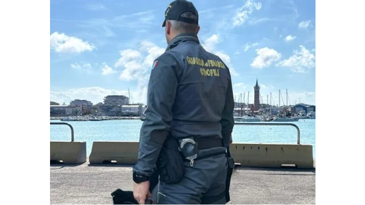 Il cane anti-droga 'Hanima' della Finanza fiuta l'hascisc in auto, scatta una denuncia 