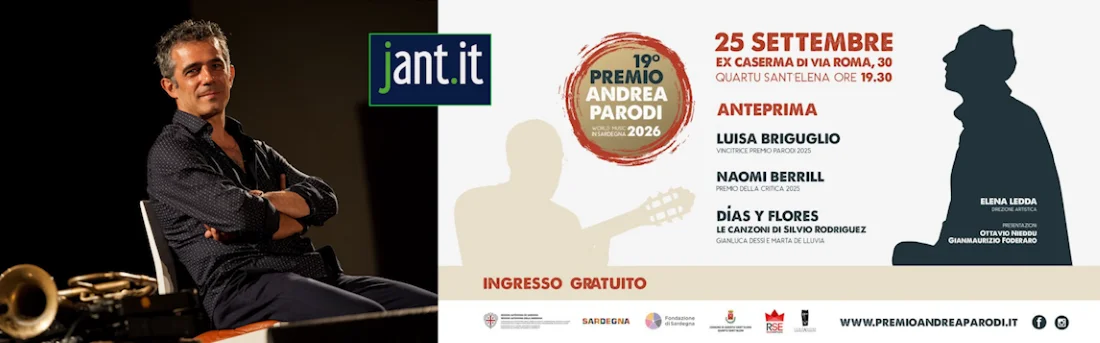 PAOLO FRESU AL PREMIO ANDREA PARODI LA MANIFESTAZIONE DAL 15 AL 17 OTTOBRE AL TEATRO MASSIMO DI CAGLIARI, CON UNA ANTEPRIMA IL 25 SETTEMBRE A QUARTU SANT’ELENA