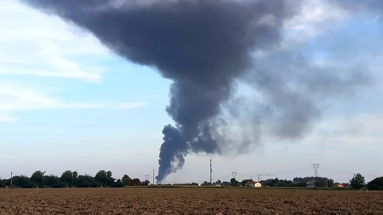 Nota stampa dell'Amministrazione Comunale relativa all'incendio della Italservizi