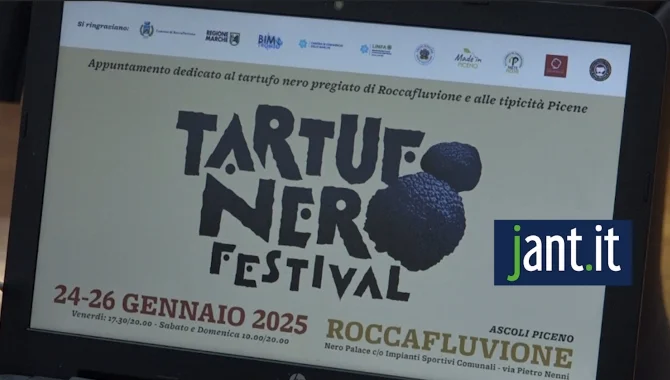 Dal 24 al 26 gennaio 2025, a Roccafluvione, TARTUFO NERO FESTIVAL