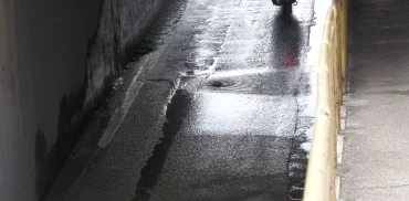 Nuovo appello per la perdita di acqua dalla parete del Sottopasso di via Mare a San Benedetto del Tronto