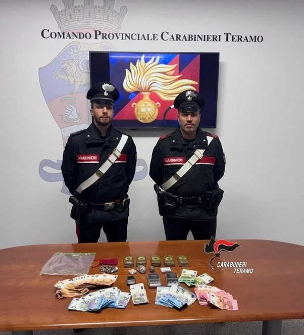 Teramo, arresto per un 16enne accusato di detenzione ai fini di spaccio di sostanze stupefacenti