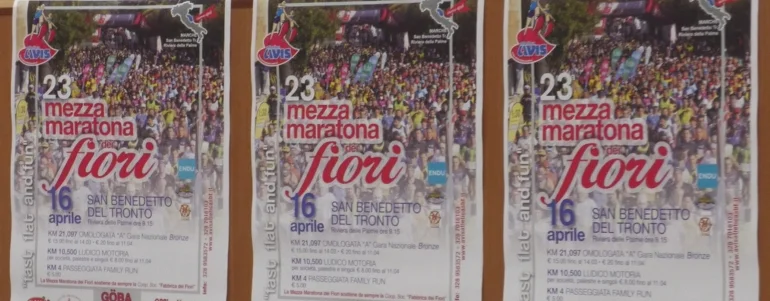Domenica 16 aprile torna la Mezza Maratona dei Fiori