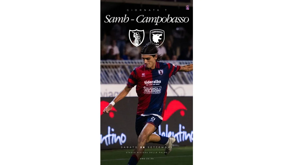 SAMB – CAMPOBASSO, AL VIA LA PREVENDITA