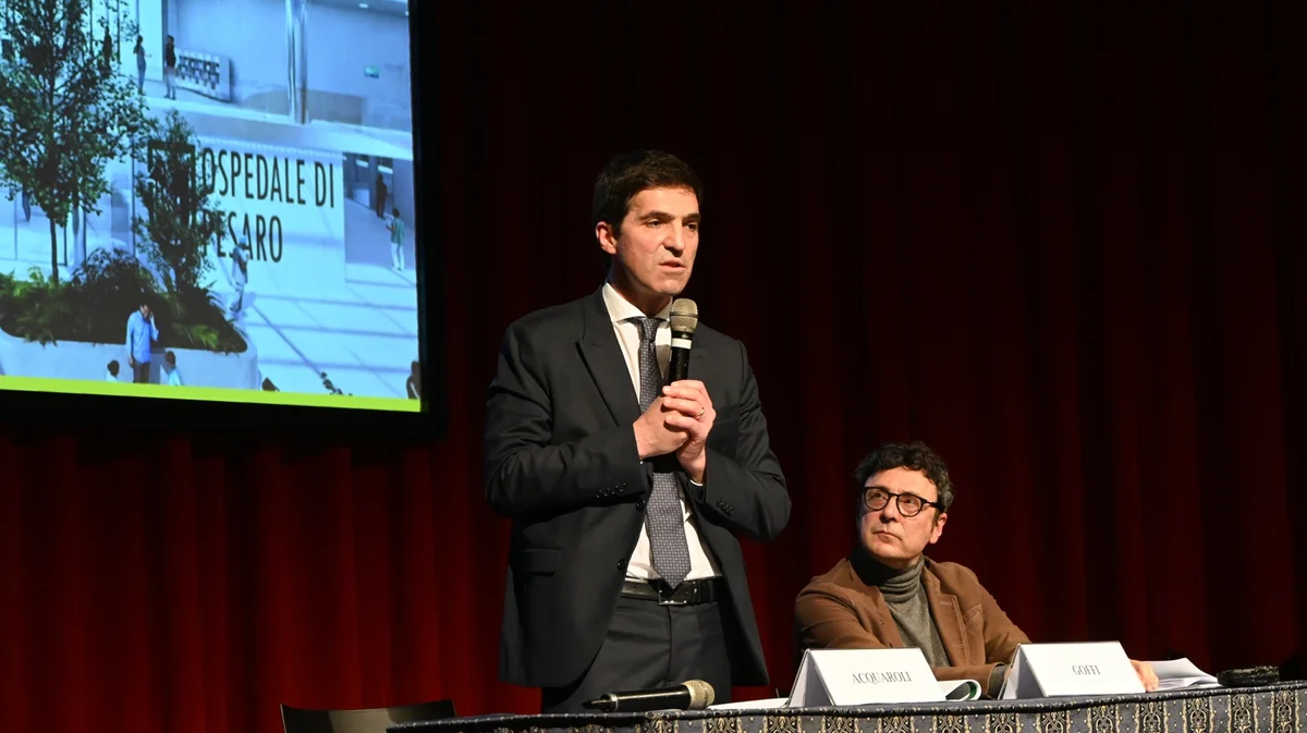 NUOVO OSPEDALE DI PESARO, PRESENTATO IL PROGETTO: UN’OPERA DA OLTRE 200 MILIONI DI EURO