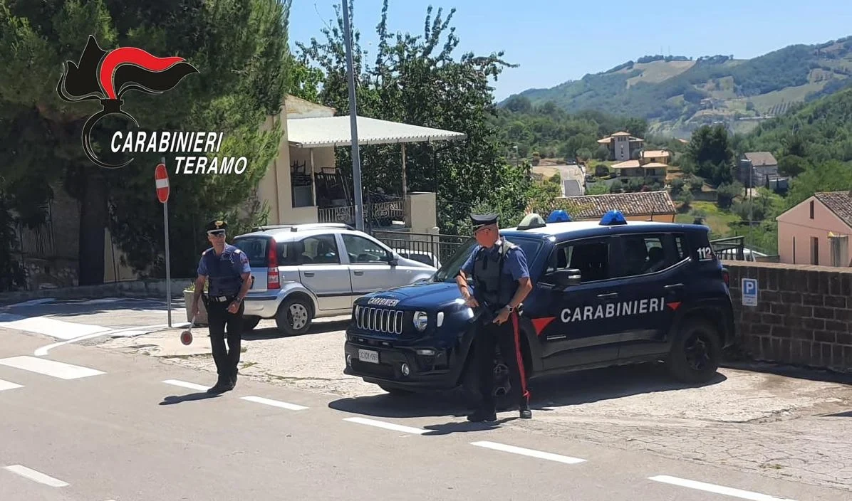 Operazioni eseguite dai Carabinieri sul territorio