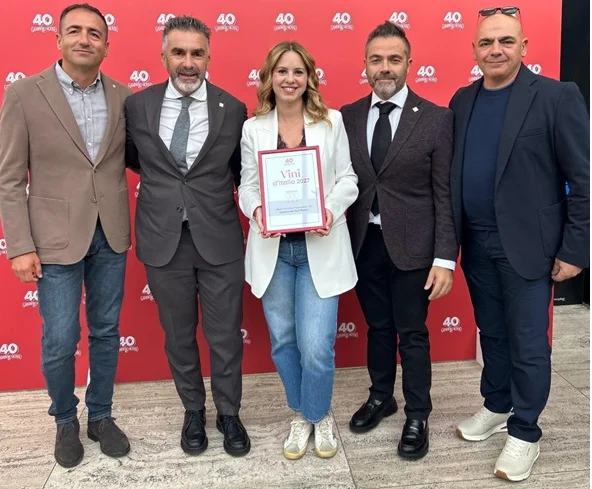 Grande soddisfazione per la Cantina dei Colli Ripani che ha visto premiato il Mercantino Offida Docg Pecorino 2025
