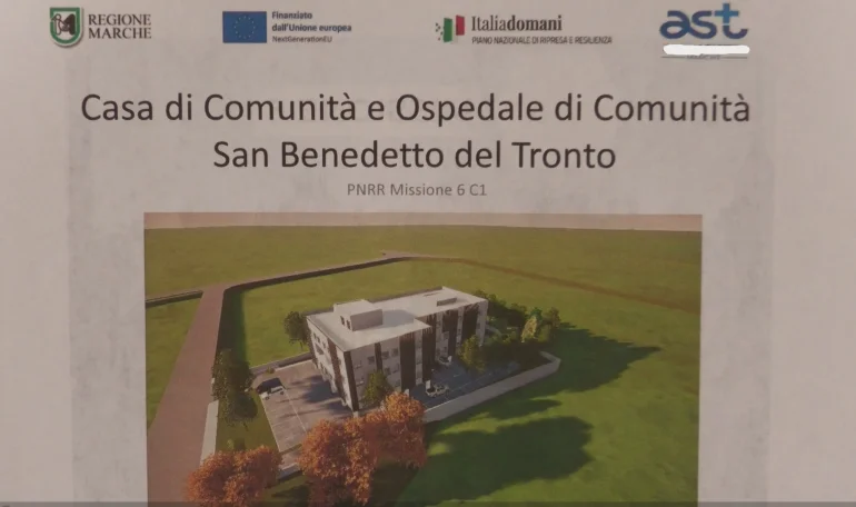 Tutto è pronto per l'Ospedale e Casa di Comunità a San Benedetto del Tronto