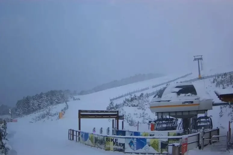 Torna la neve sulle montagne delle Marche