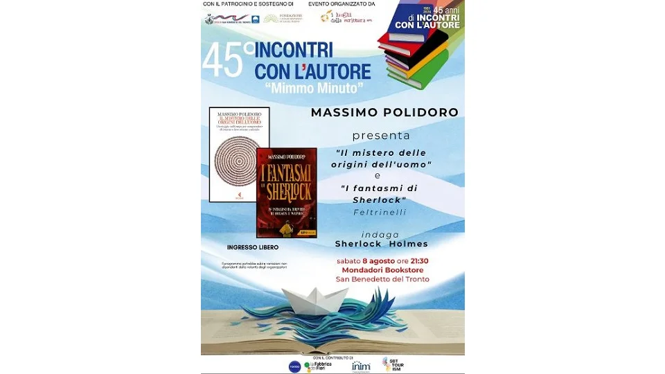 Incontri con l'autore "Mimmo Minuto": sabato 8 agosto presentazione spettacolo di MASSIMO POLIDORO
