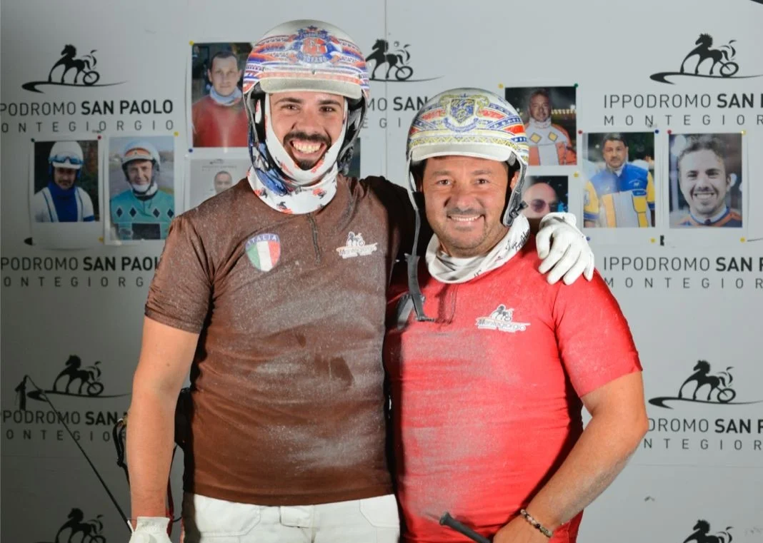 Piscuoglio e Tufano, i primi finalisti del Campionato Italiano Guidatori Trotto 2024