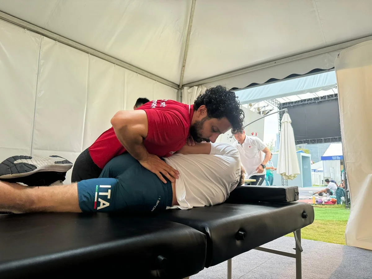 Chiropratico sambenedettese in Cina per i Giochi del mondo 2025