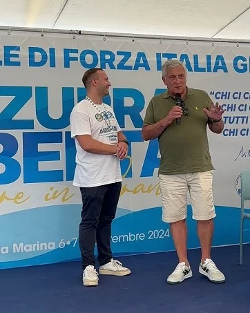 FORZA ITALIA SALVA LA STAGIONE TURISTICA DI SAN BENEDETTO: AL VIA DOMANI AZZURRA LIBERTÀ CON OLTRE 1.300 GIOVANI E TANTISSIMI OSPITI ATTESI