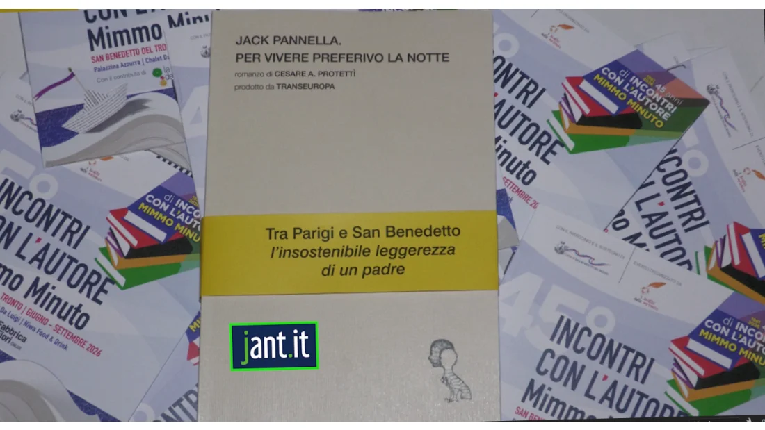 Per gli INCONTRI CON L'AUTORE è stato presentato il libro sulla vita Jack Pannella