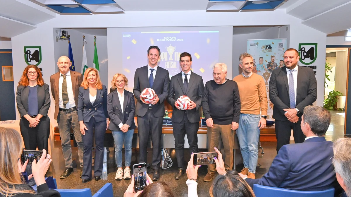 FUTSAL, PRESENTATE IN REGIONE LE FINALI DI TUTTE LE COPPE ITALIA MASCHILI.