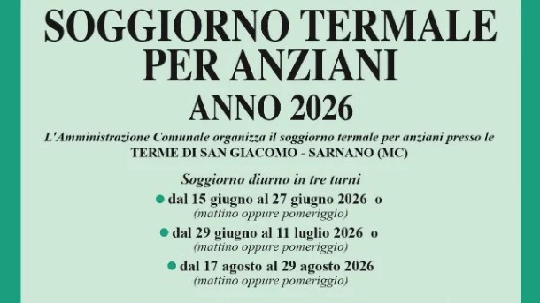 Soggiorni termali, Fermo sceglie la destinazione montana di Sarnano