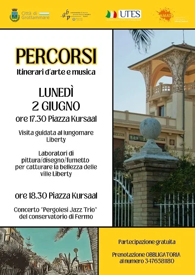Grottammare è lieta di annunciare l'evento speciale "PERCORSI: Itinerari di arte e musica"