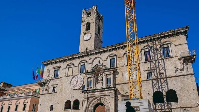 Ascoli Piceno - Palazzo dei Capitani diventerà la sede comunale, nuovo step per il cantiere