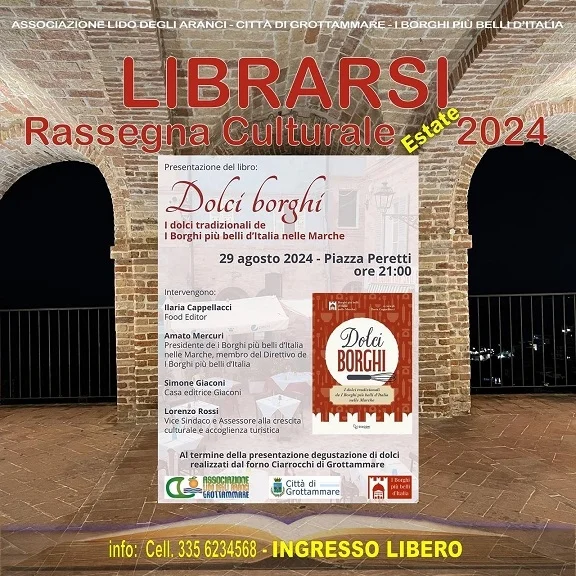 La rassegna culturale LIBRARSI anche per i BORGHI PIU' BELLI D'ITALIA