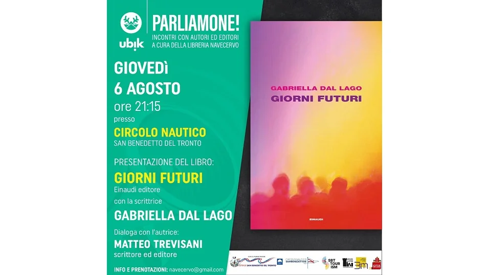  PARLIAMONE ESTATE 2026: Gabriella Dal Lago presenta "Giorni Futuri" 