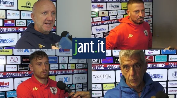 Interviste del dopo gara di US Sambenedettese vs Ancona
