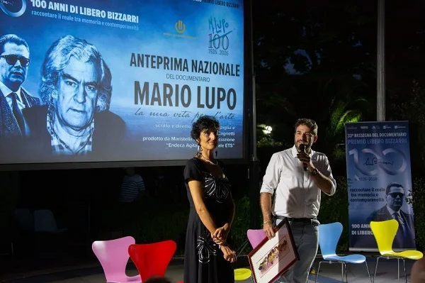  La serata dell'anteprima nazionale del docufilm Mario Lupo - La mia vita per l'arte