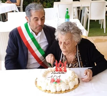 Nicoletta Focaracci spegne 101 candeline