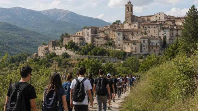 ADSU L'AQUILA: NASCE IL PRIMO "CAMMINO DELLO STUDENTE", DAL 25 AL 28 AGOSTO, 200 GIOVANI PROTAGONISTI DI UN'ESPERIENZA UNICA IN ITALIA