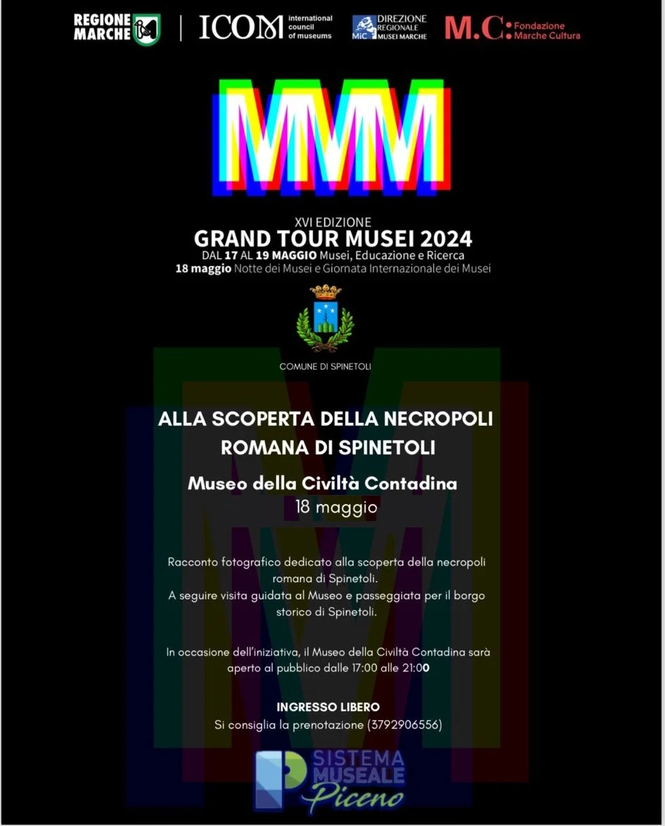 Spinetoli - Il 18 maggio a Spinetoli ci sarà la Notte europea dei Musei