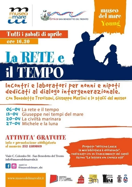 Il progetto “Officina Lesca: la mia biblioteca è differente” sbarca al museo della Civiltà Marinara