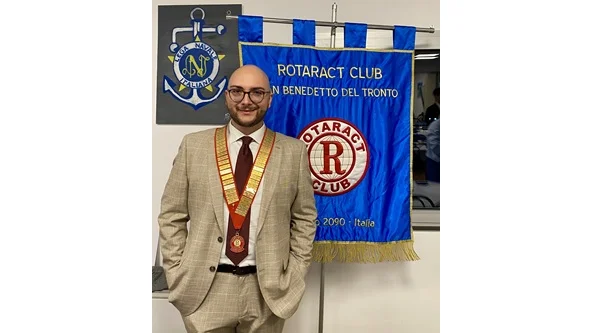 ALESSIO COSTANZO FEDELE È IL NUOVO PRESIDENTE DEL ROTARACT CLUB SAN BENEDETTO DEL TRONTO