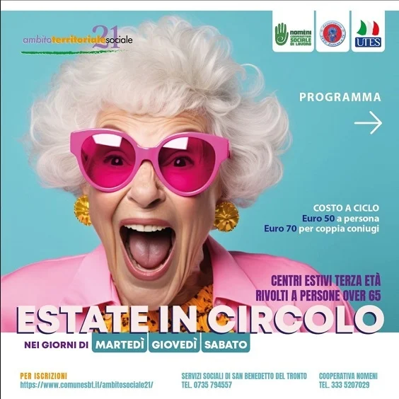 Arrivano i centri estivi per invecchiare bene