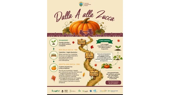 Parte ufficialmente il Festival della Zucca 2026 