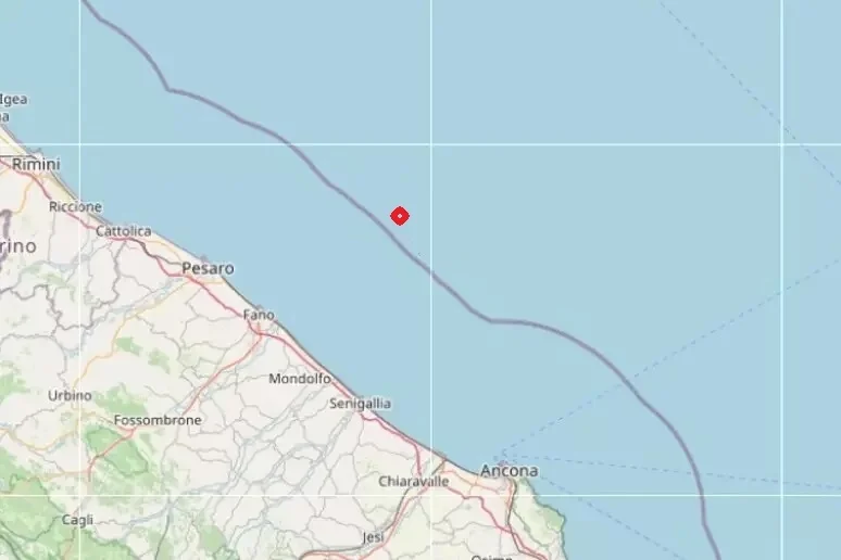 Rilevate sei lievi scosse sismiche in sette ore davanti alla costa marchigiana