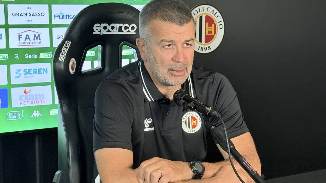 Ascoli Calcio - Tomei presenta la gara di Catanzaro: "Avversario di valore, un match duro"