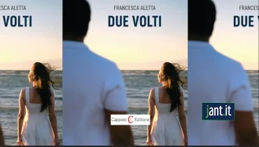 "DUE VOLTI", LA PRIMA OPERA LETTERARIA DI FRANCESCA ALETTA