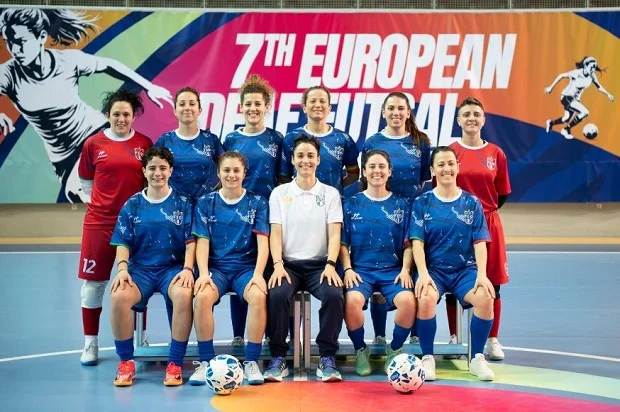 La Nazionale italiana della Federazione Sordi di Calcio a 5 Femminile sceglie San Benedetto per il raduno estivo