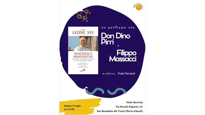 Sabato 11 luglio presso l'Hotel Sporting incontro sull’Enciclica MAGNIFICA HUMANITAS di PAPA LEONE XIV