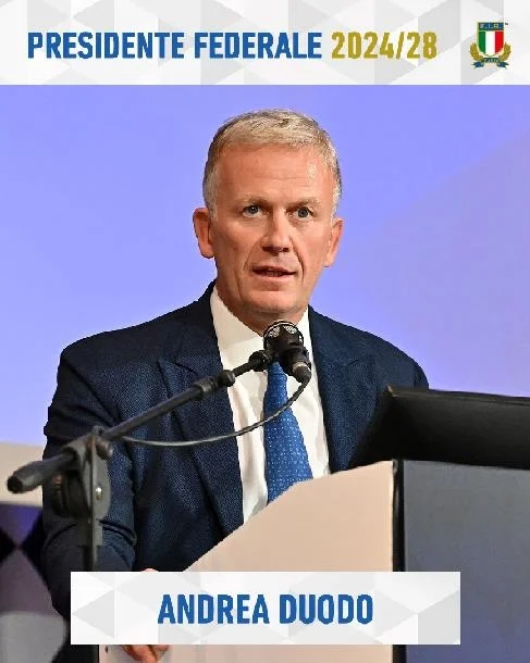 A Bologna Andrea Duodo eletto Presidente della Federazione Italiana Rugby con poco meno del 56% delle preferenze