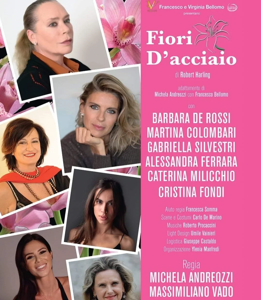Al teatro “La Perla” di Montegranaro arrivano “Fiori d’Acciaio”