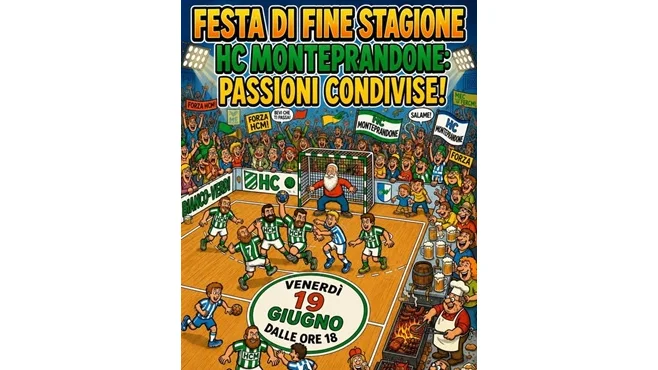 HC Monteprandone, grande festa venerdì 19 giugno presso il Palazzetto Colle Gioioso