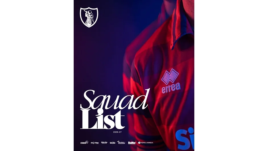 SAMB, I NUMERI DI MAGLIA PER LA S.S. 2026/27