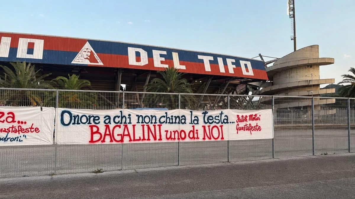 Bagalini, nota stampa in risposta allo striscione pubblico Curva Nord