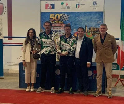 Si è svolto con successo il “50° Gran Premio Città di San Benedetto 7°Trofeo Alberto Fioretti” gara a coppia del circuito ranking per atleti di categoria A 