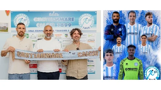 Grottammare Calcio, riparte il progetto: voltata pagina, si guarda al futuro con Cetera e le prime riconferme