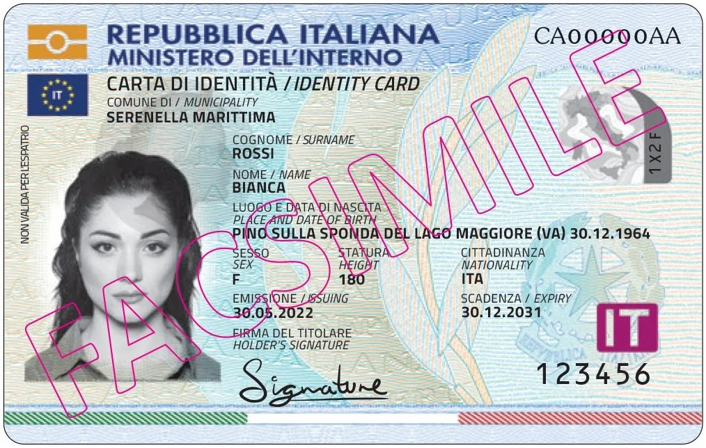La carta d'identità diventa esclusivamente elettronica, a partire dal 3 agosto di quest'anno