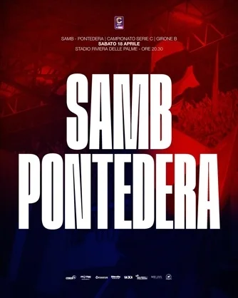 SAMB – PONTEDERA, INFO ACCREDITI E BIGLIETTI